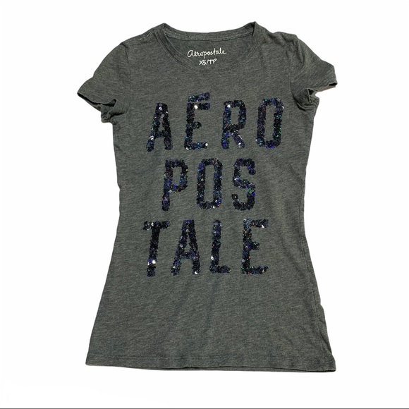 Lot of 3 Guess Hollister Aeropostale Short Sleeves Tee Size XS - Picture 4 of 9